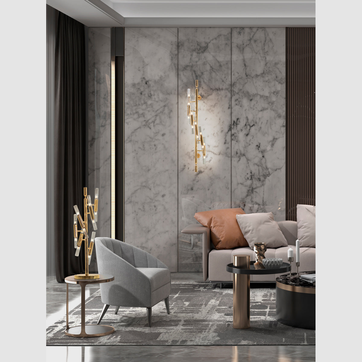 Table Lamp - Line Crocodile