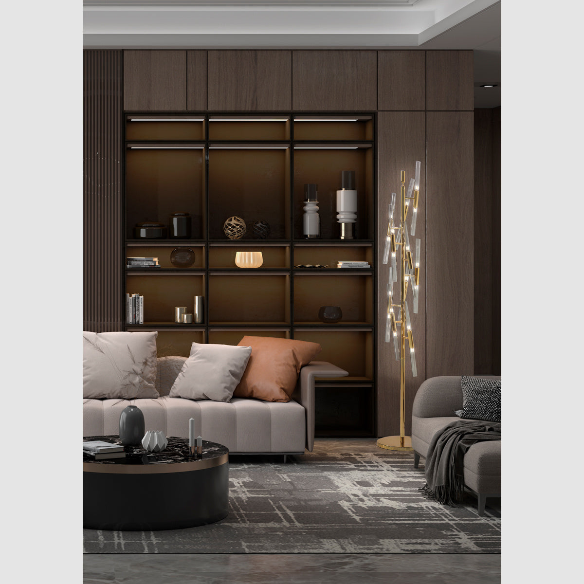 Floor Lamp - Line Crocodile