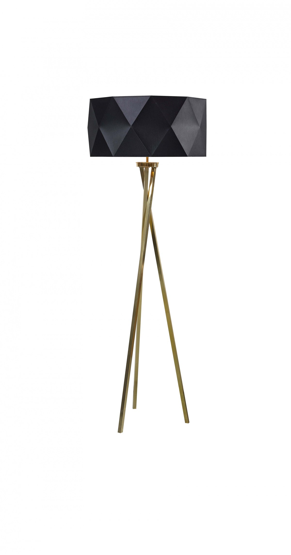 Floor Lamp - Line Tripé D'Or Inverse