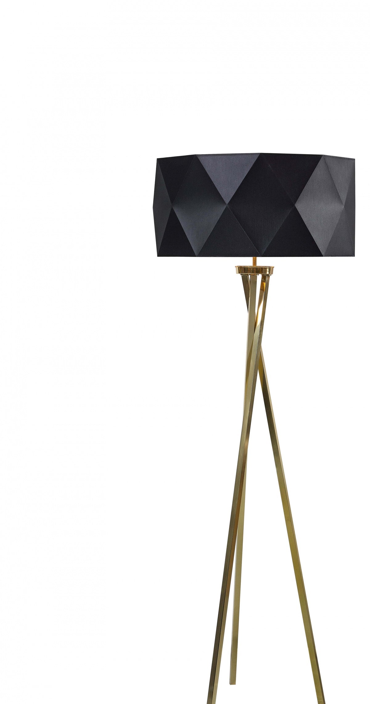 Floor Lamp - Line Tripé D'Or Inverse