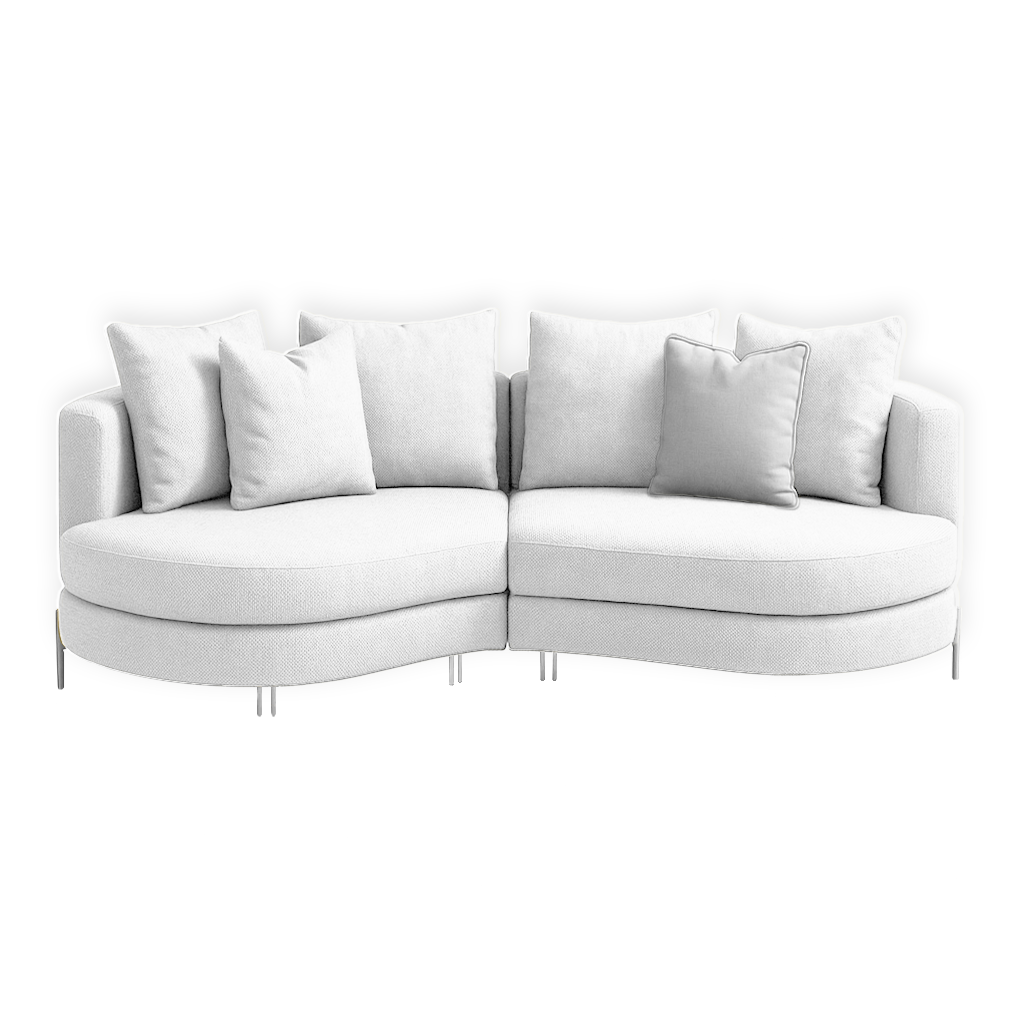 Sofa Yang - White 276x146cm